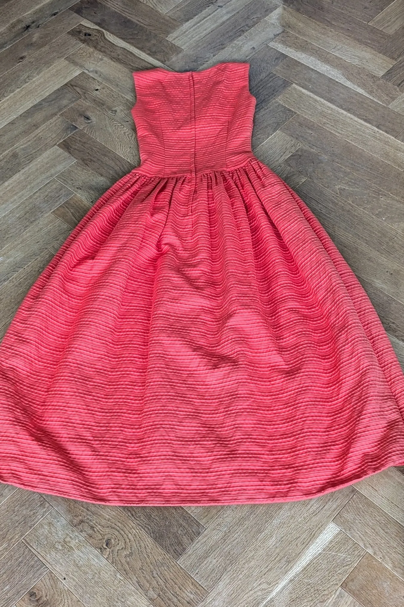 1950s Elizabeth Arden Red Dress