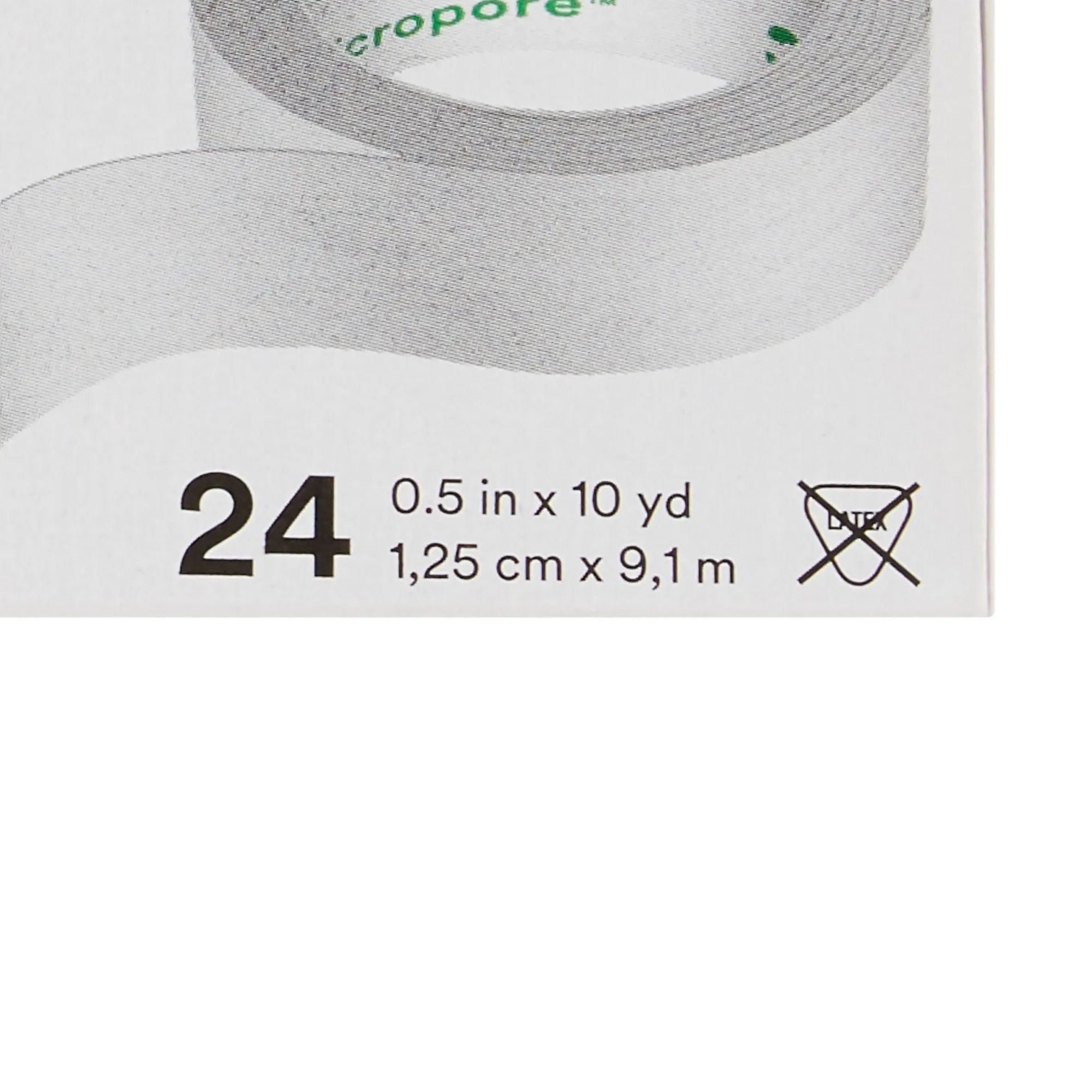 3M™ Micropore™ Paper Medical Tape, 1/2 Inch x 10 Yard, White, 1 Box of 24