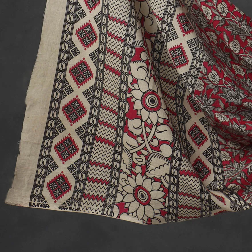 3pc Kalamkari Print Cotton Dress Material 05