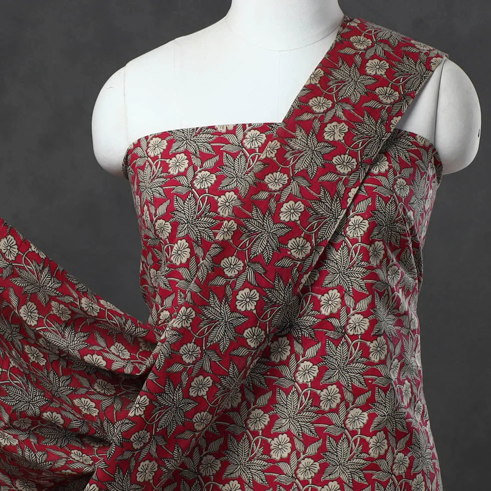 3pc Kalamkari Print Cotton Dress Material 05