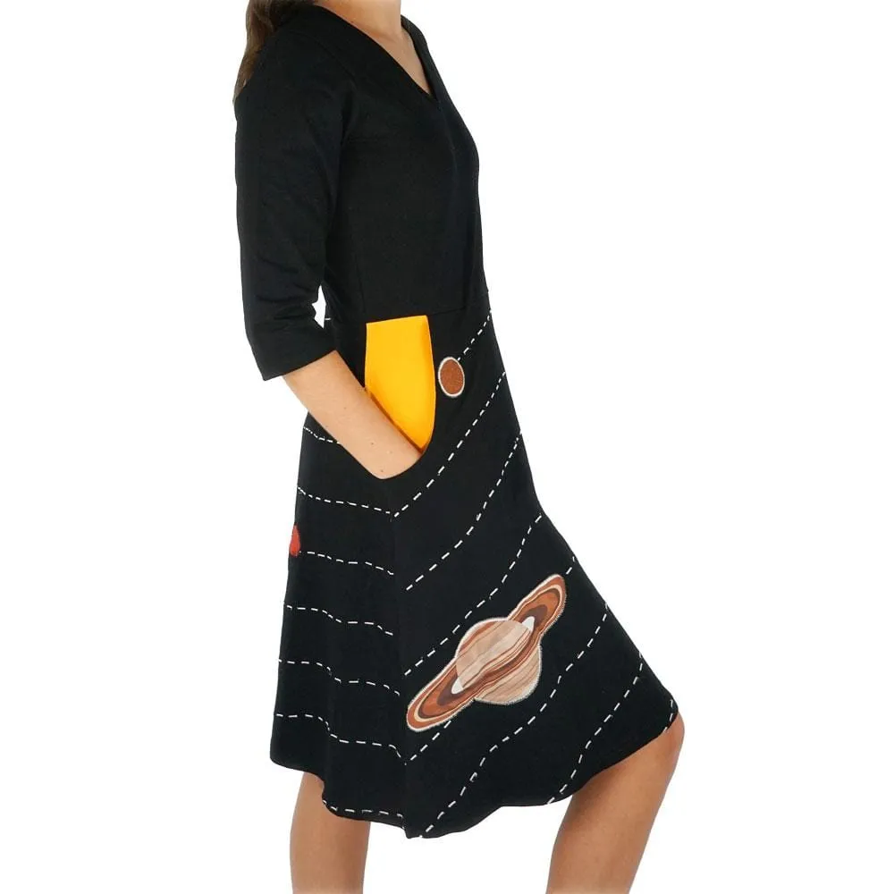 A Pocket Full of Sunshine Appliqué Ada Dress