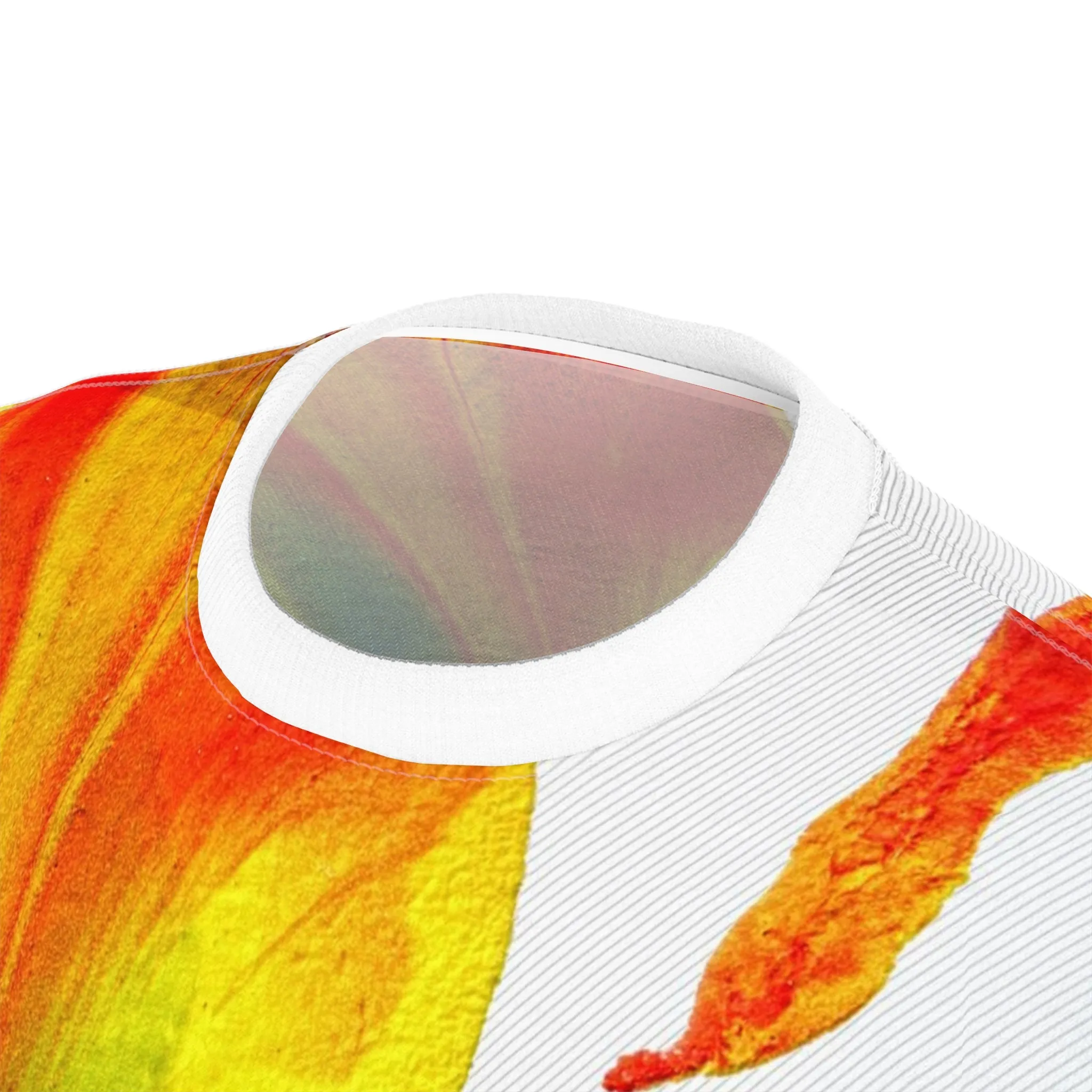 Abstract Paint T-Shirt Unisex All Over Print Tee Colorful Unisex T-Shirt | 1003