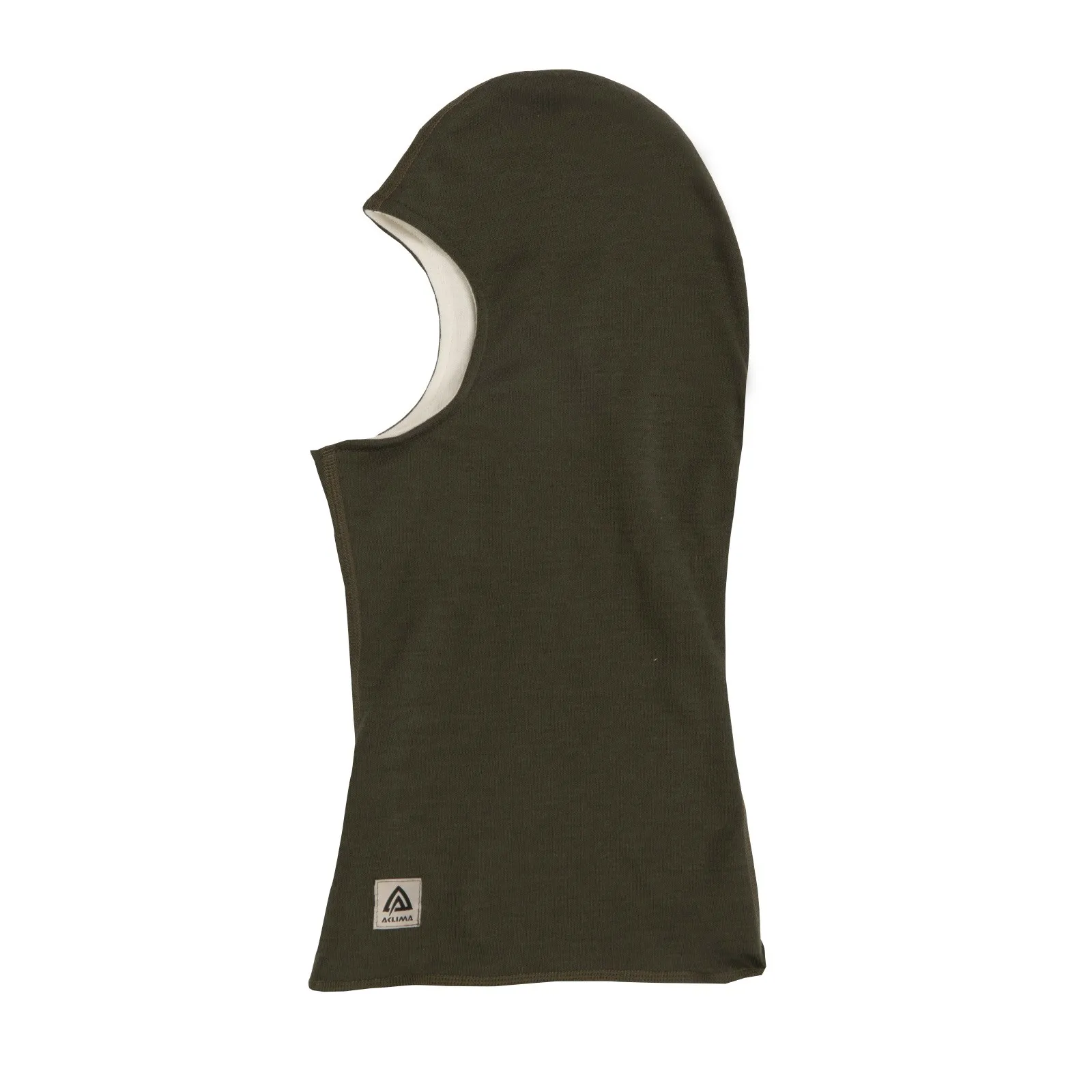 Aclima WarmWool Balaclava 2-layer Olive Night/Nature | Buy Aclima WarmWool Balaclava 2-layer Olive Night/Nature here | Outnorth