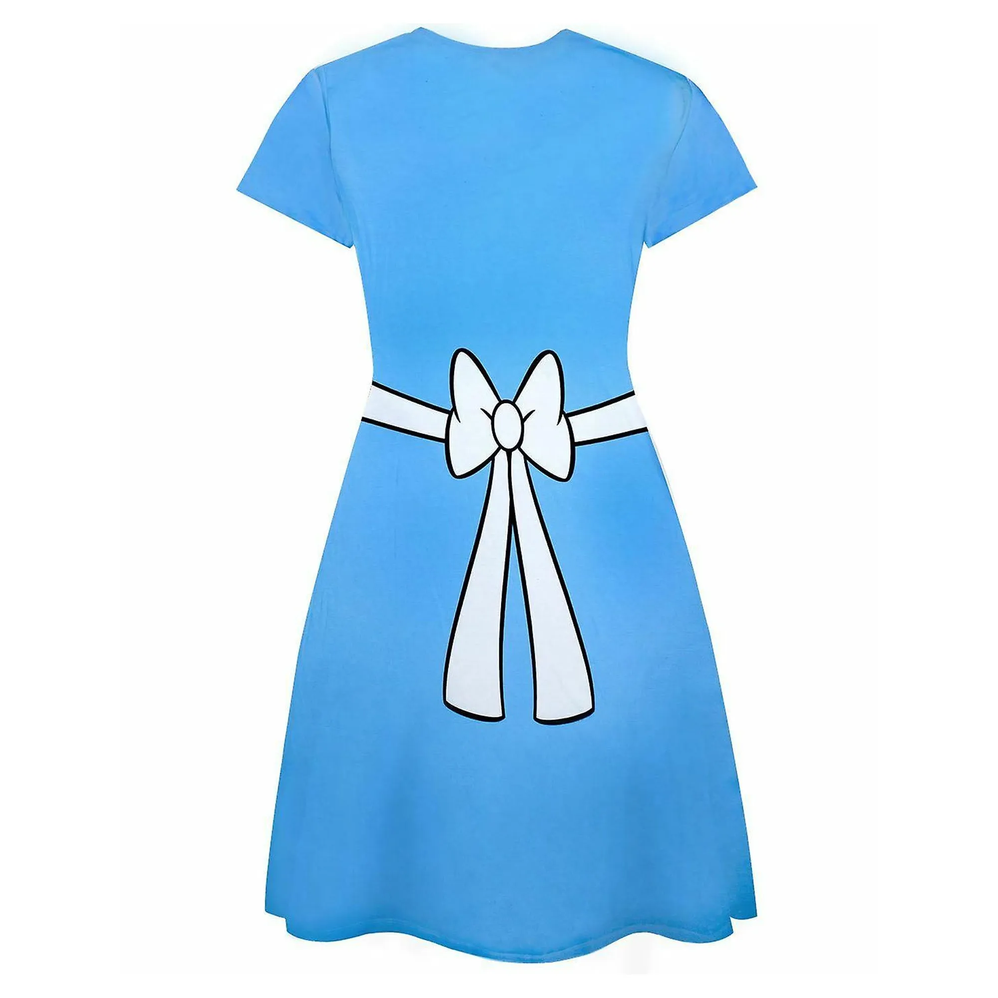 Alice In Wonderland Womens/Ladies Costume Dress