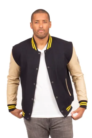 ALL CITY VARSITY JACKET IN NAVY BLUE