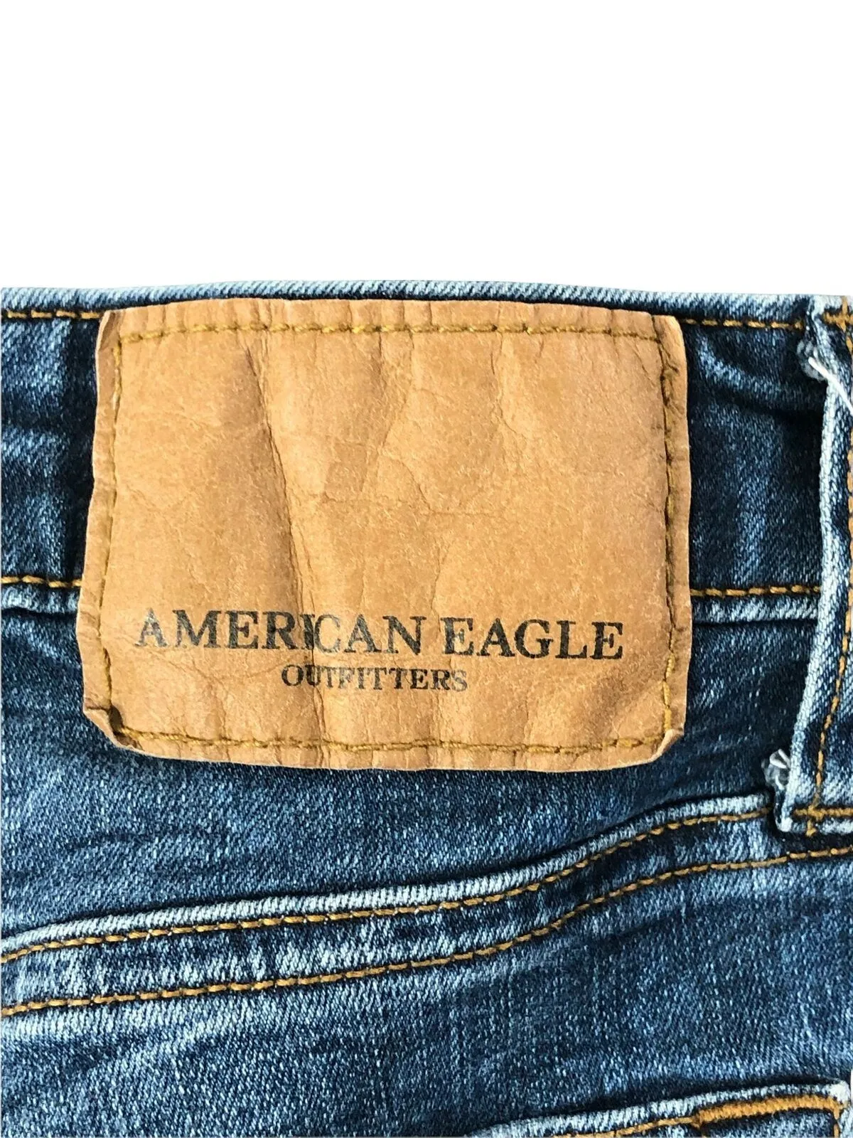 American Eagle Extreme Flex Skinny Fit Med Wash Blue Jeans Men's (Size: 26 x 28)