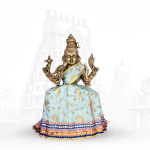 Amman Pavadai - 8 x 10 Inches | Fancy Mata Dress/ Devi Vastra/ Mata Poshak for Deity/ Assorted Colour