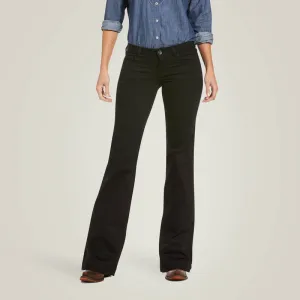 Ariat Ladies Trouser Mid Rise Forever Wide Leg Pant Style 10033566