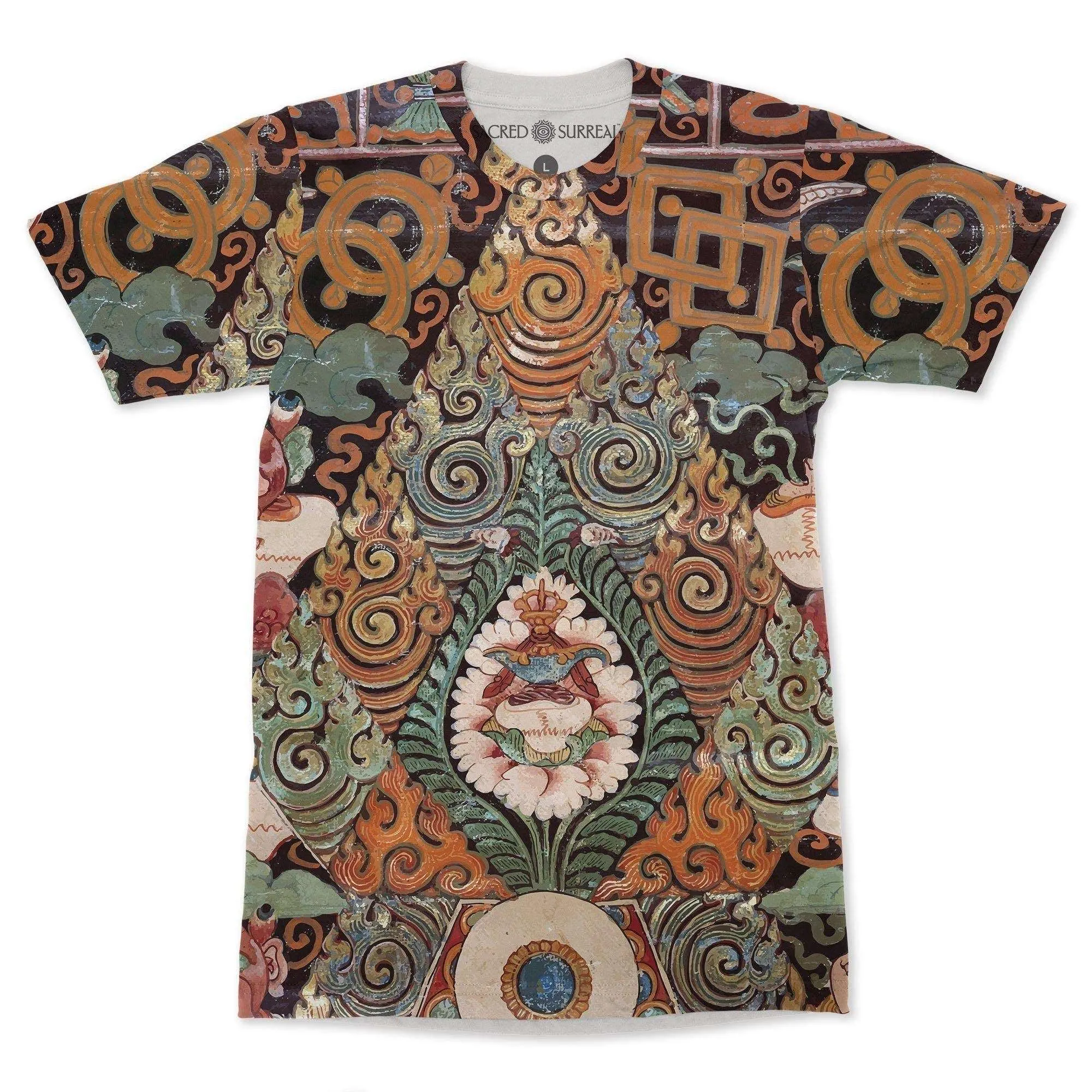 Attributes of rDo-rje Jigs-byed Tibetan Buddhist Vintage T-Shirt