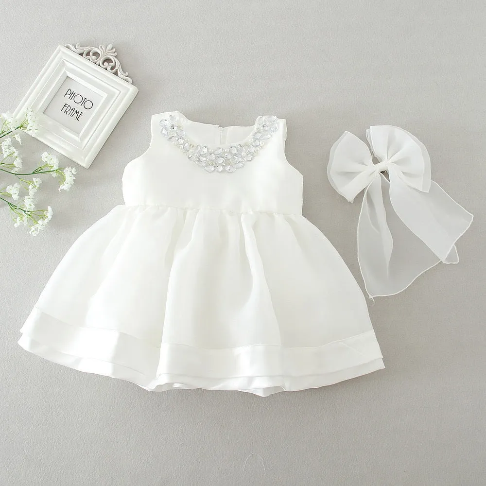 Baby Baptism Dress, Size 3-24M