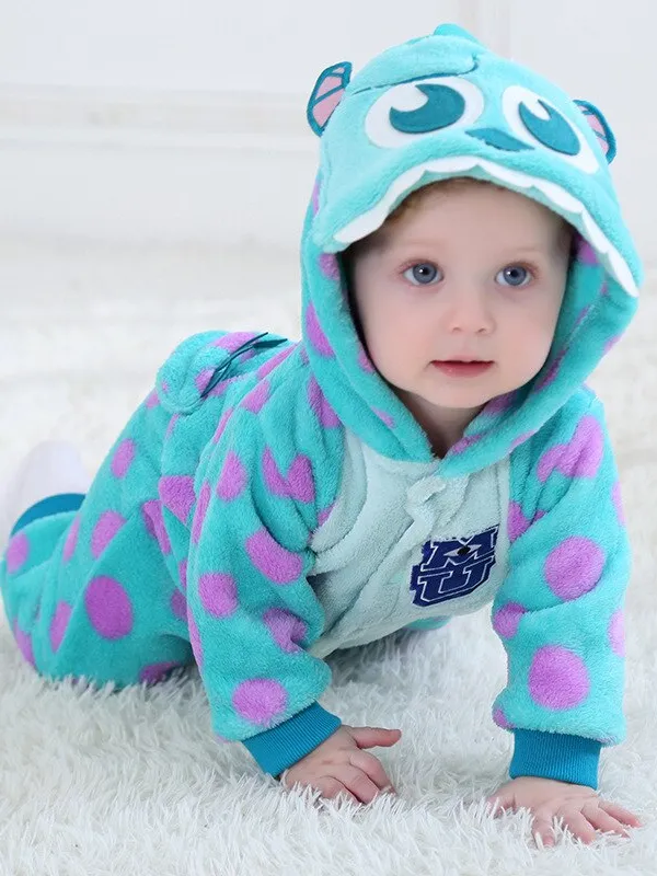 Baby Monster University Inspired Onesie