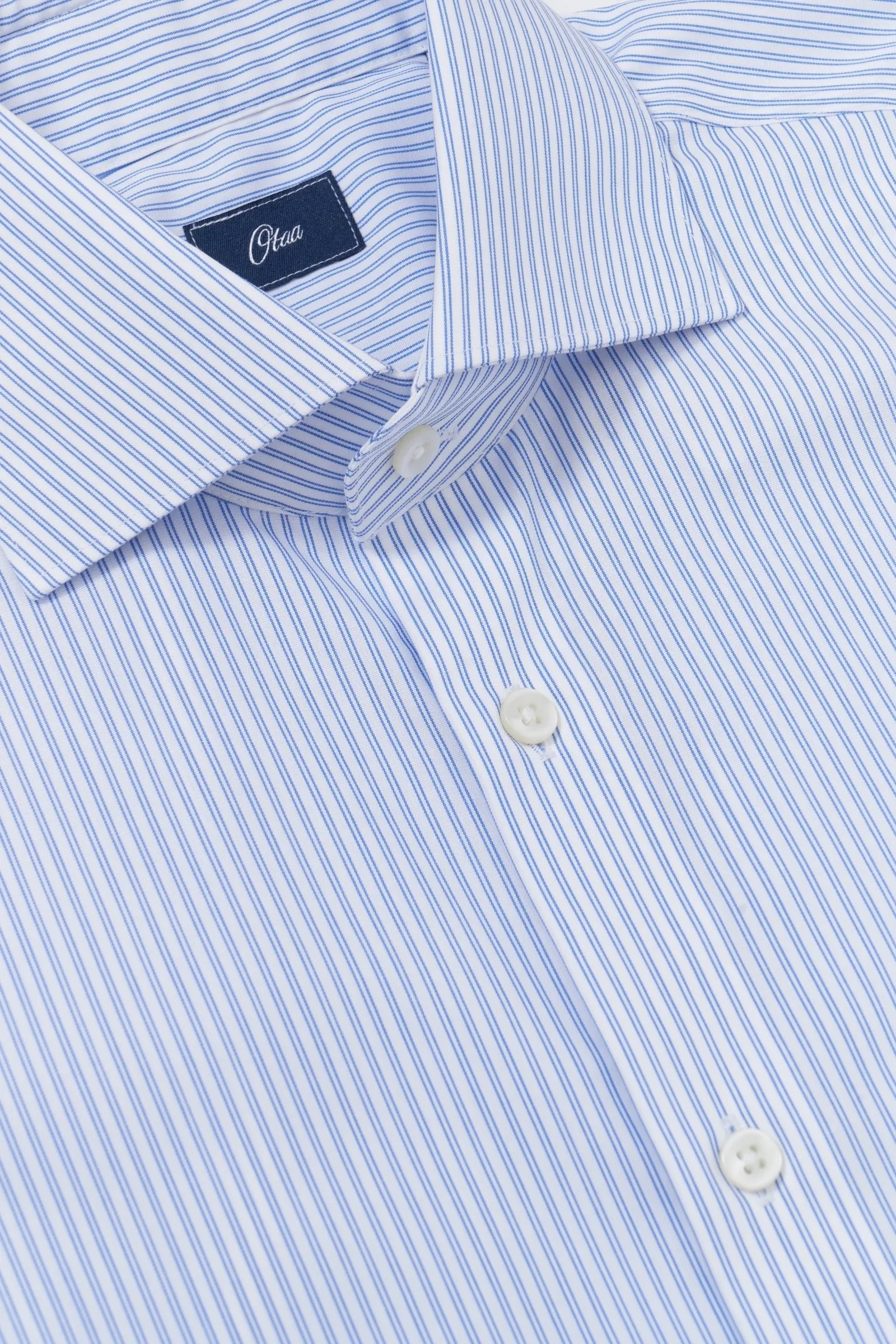 Bacci Blue Stripe Poplin Shirt