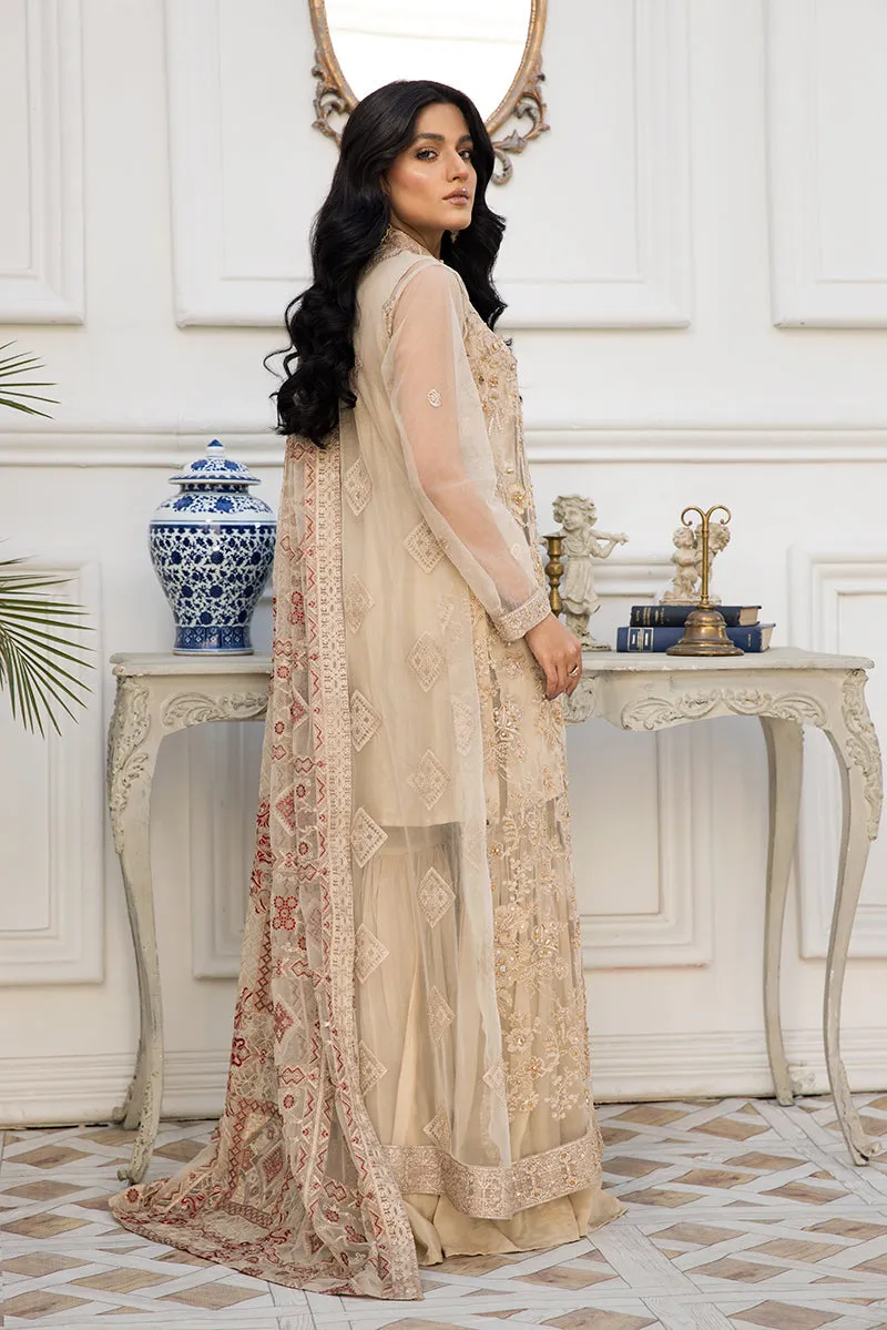 Beautiful Pakistani Gown Dress with Gharara #PF495