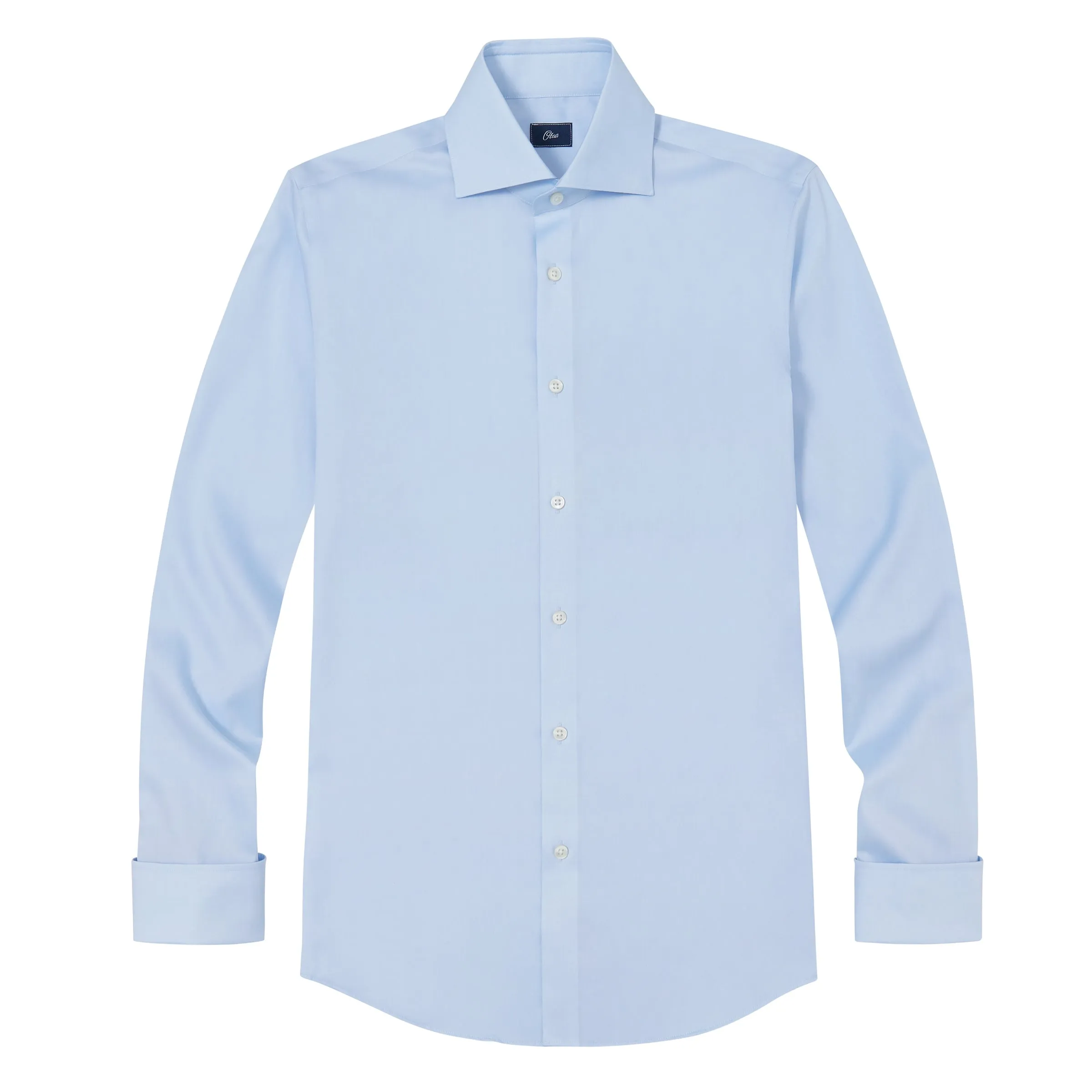 Beverly Blue Oxford French Cuff Shirt