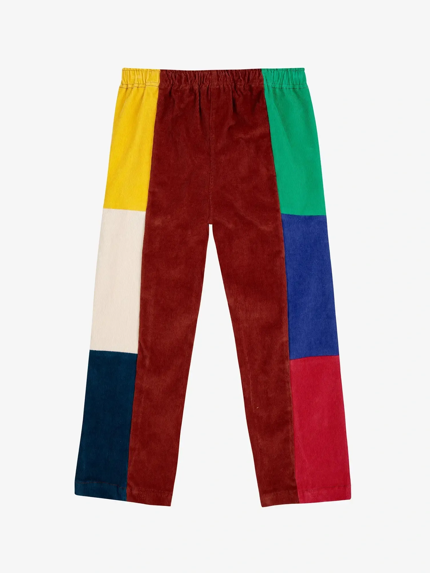 Bobo Choses color block corduroy straight pants