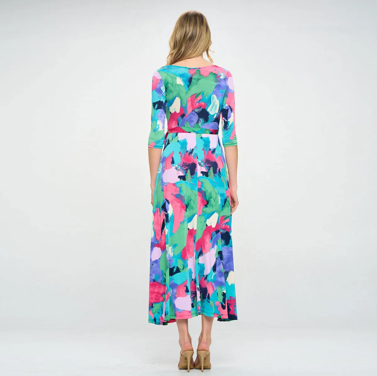 Bold Summer Venechia Maxi Wrap Dress