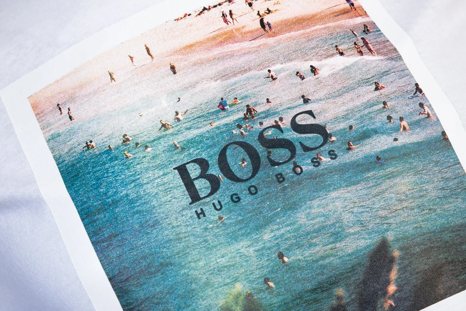 BOSS Tsummer 4 T Shirt in White