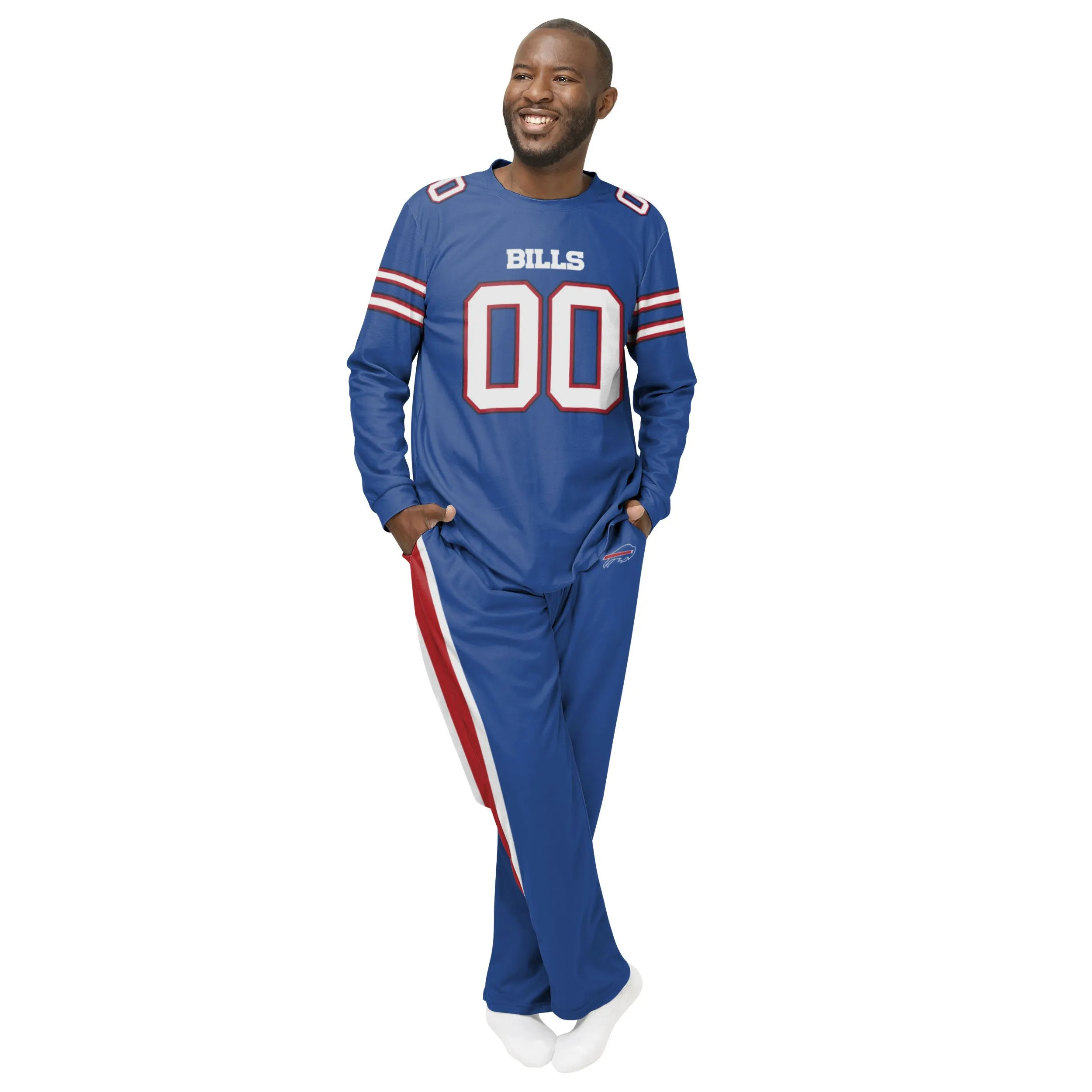 Buffalo Bills NFL Mens Gameday Ready Pajama Set