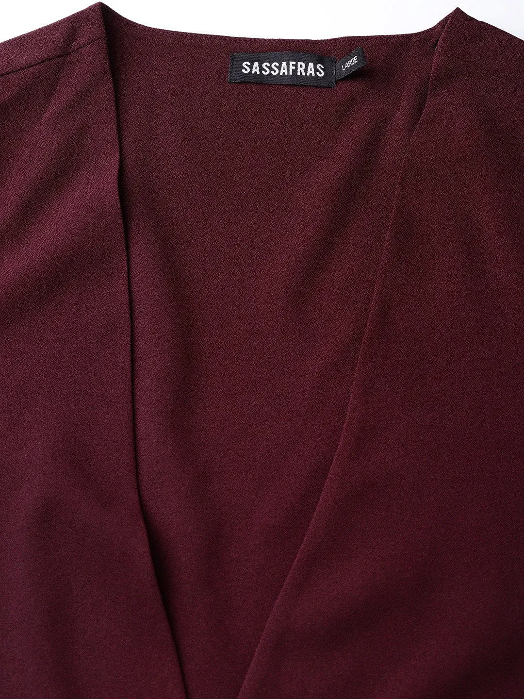 Burgundy Cape Jacket