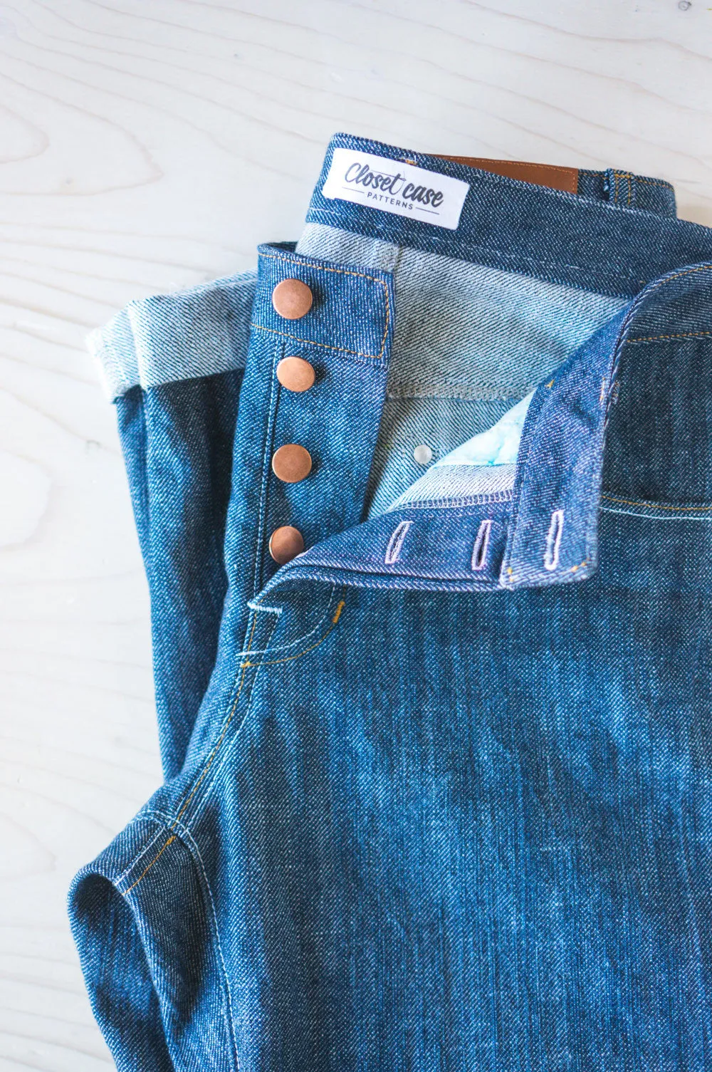 Button Fly Jeans-Making Kit