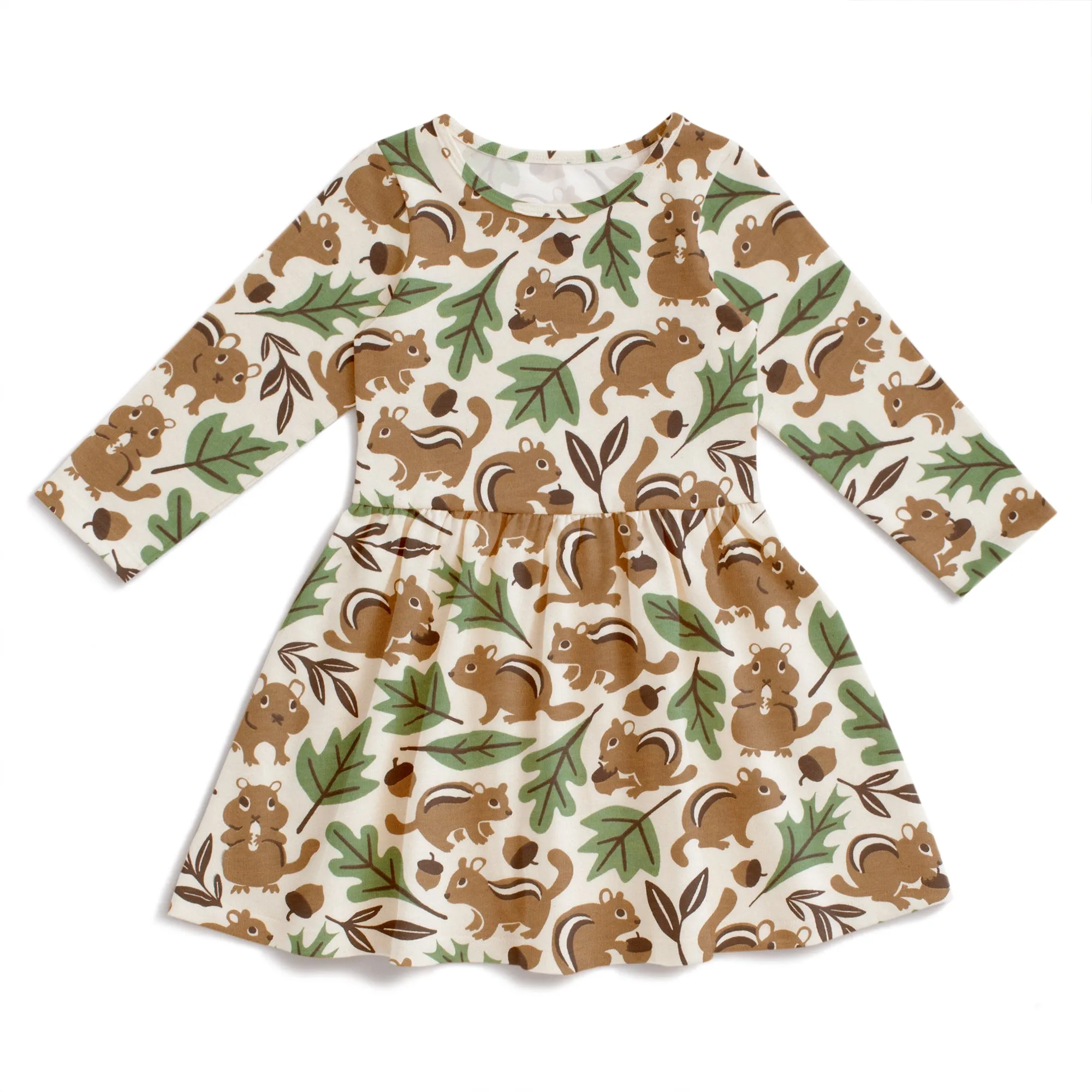 Calgary Dress - Chipmunks Brown