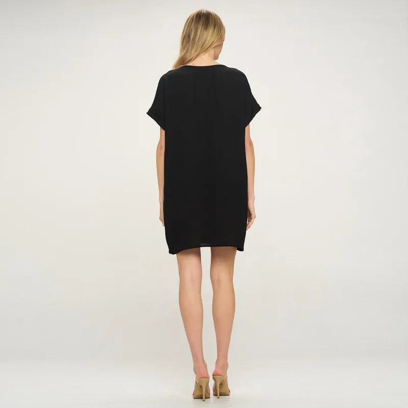 Carefree Pocket T-Dress