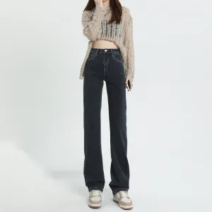 Chic Streetwear High Waist Boyfriend Jeans