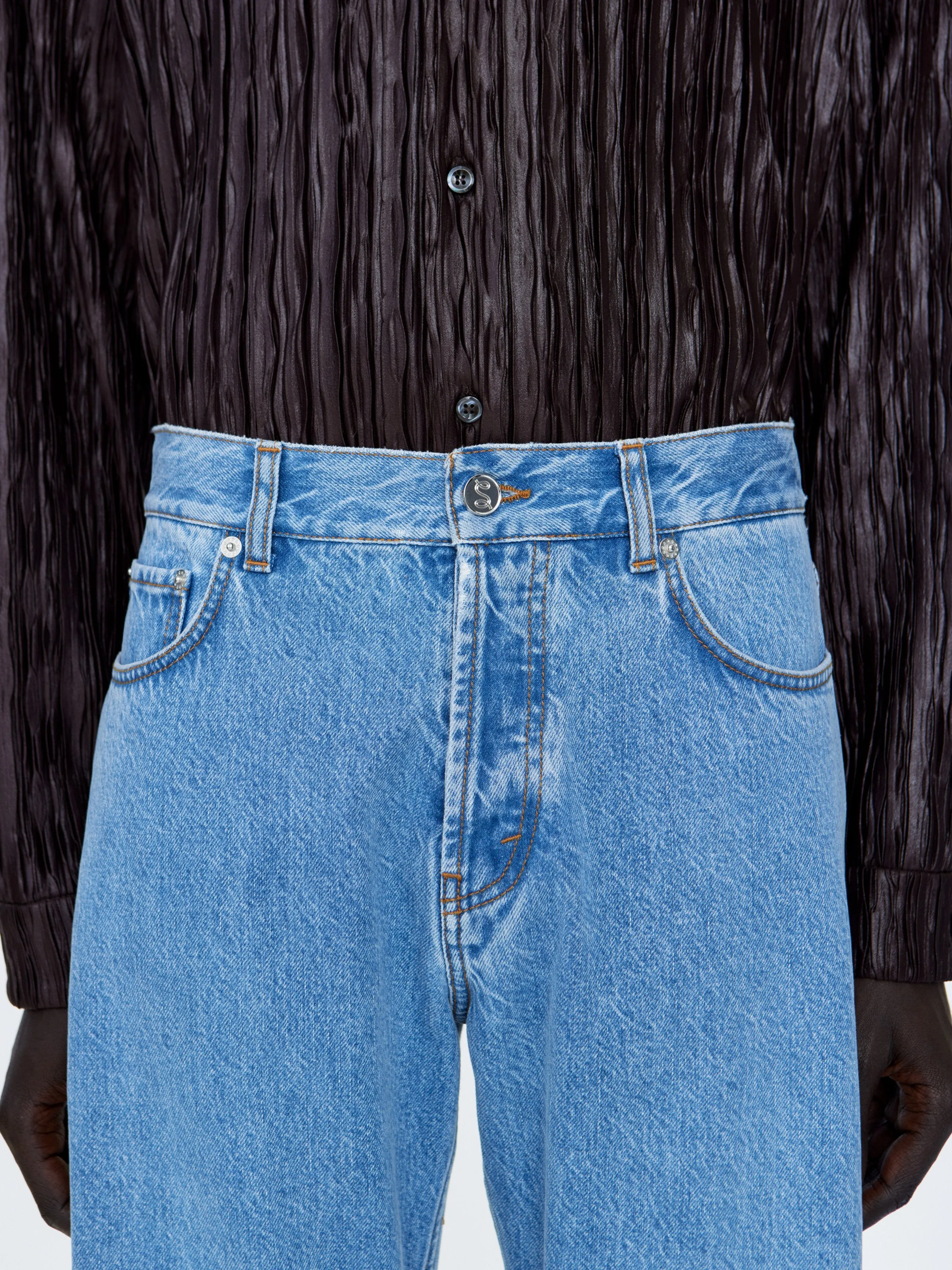 Classic Cut Jeans | Mid Wash