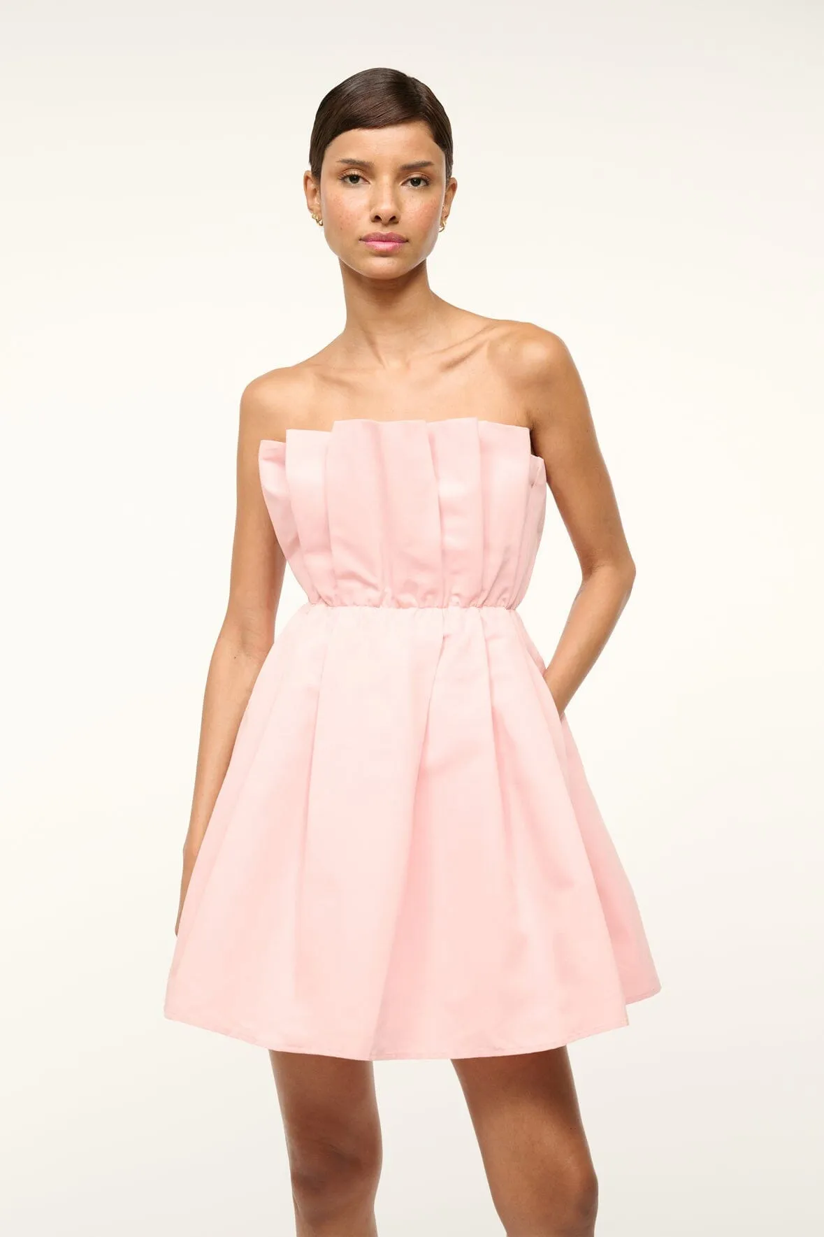 CORDELIA DRESS | POWDER PINK