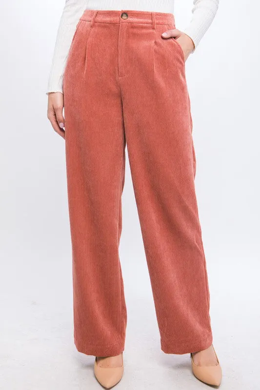 Corduroy Trouser Pants