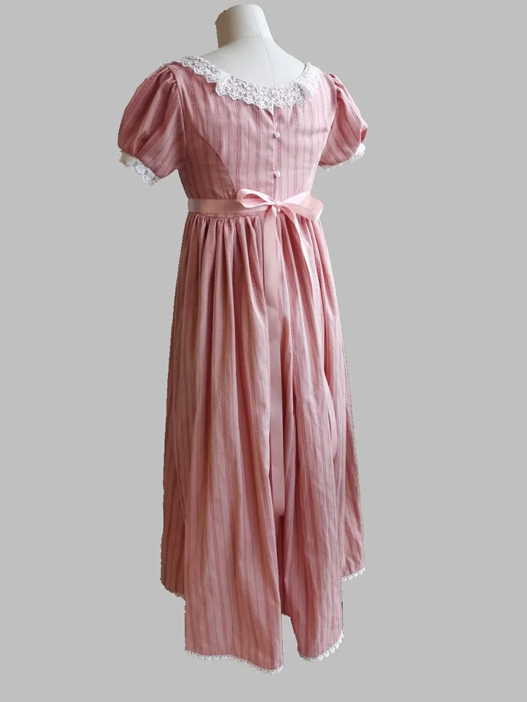 Custom Made Regency Dress Period Drama Inspired Dress