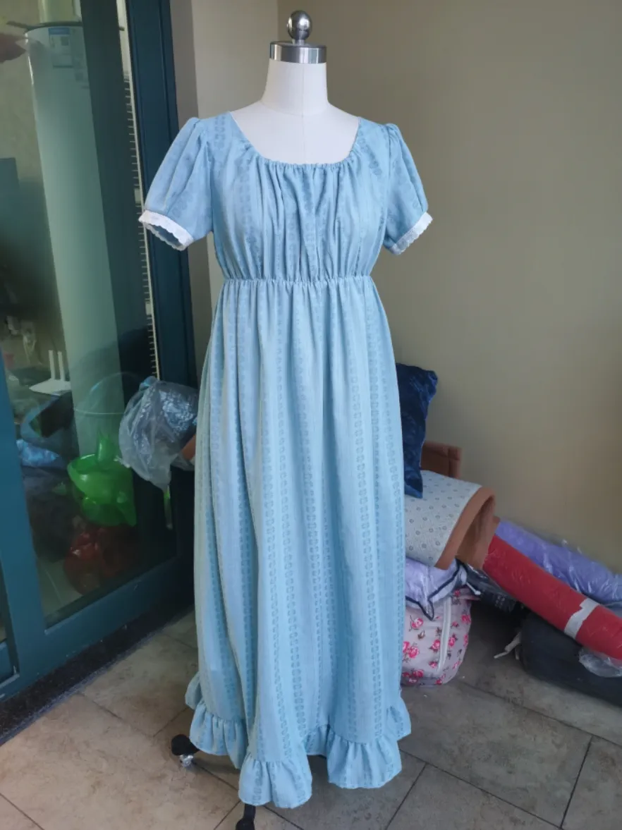 Custom Made Regency Dress Period Drama Inspired Dress