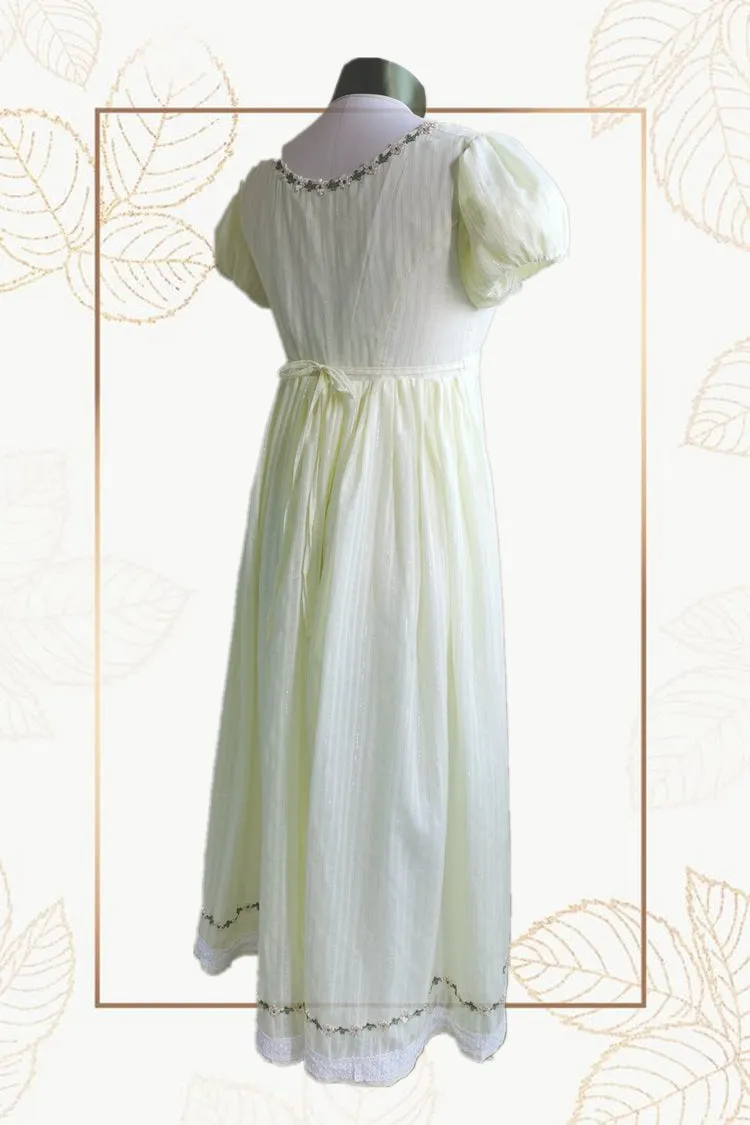 Custom Made Regency Dress Period Drama Inspired Dress