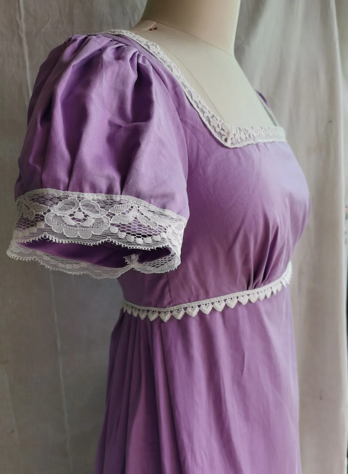 Custom Made Regency Dress Period Drama Inspired Dress