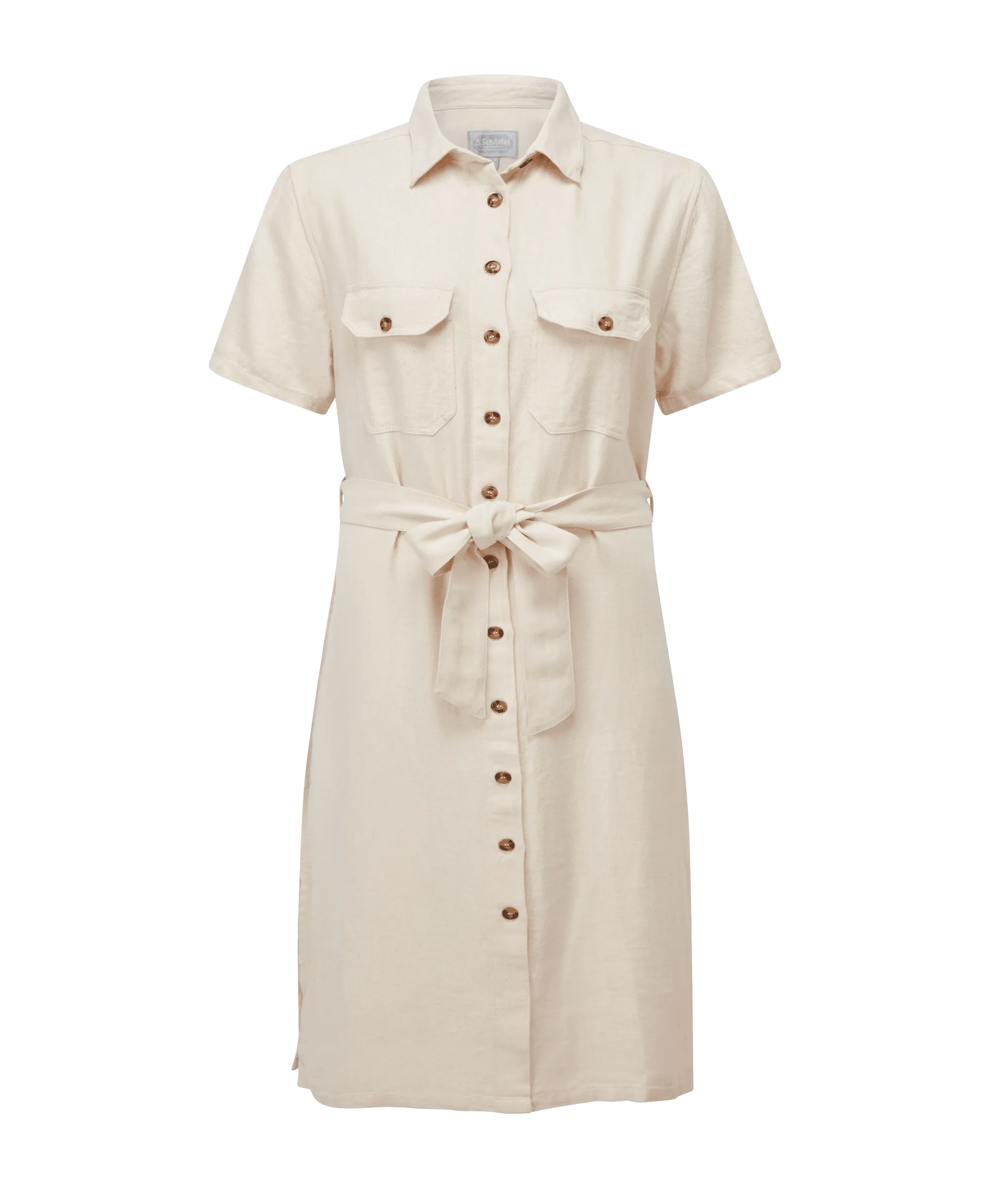 Daisy Linen Dress - Oat