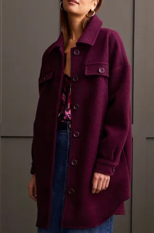 Dark Plum Jacket