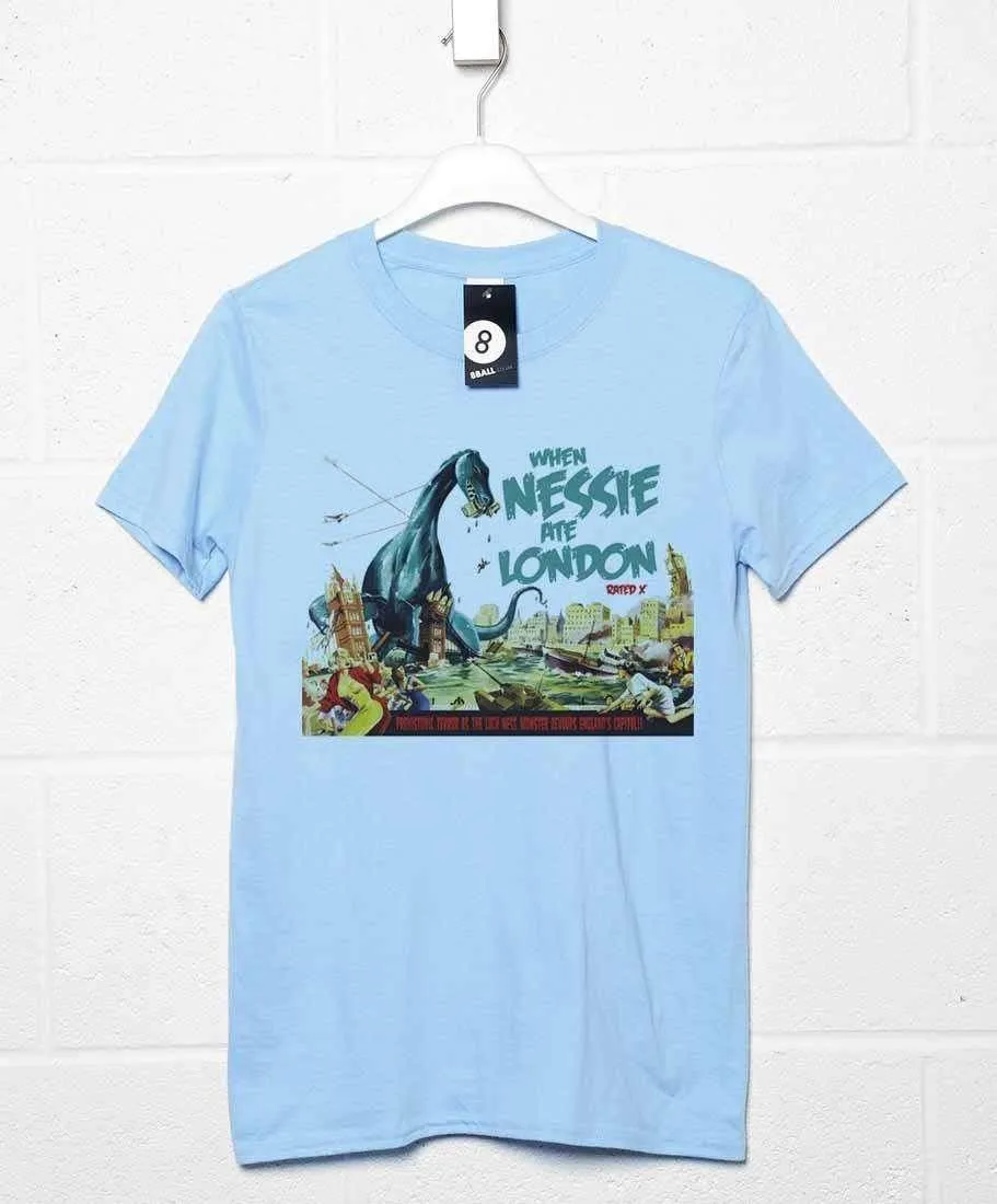 Deathray B Movie Nessie Ate London T-Shirt