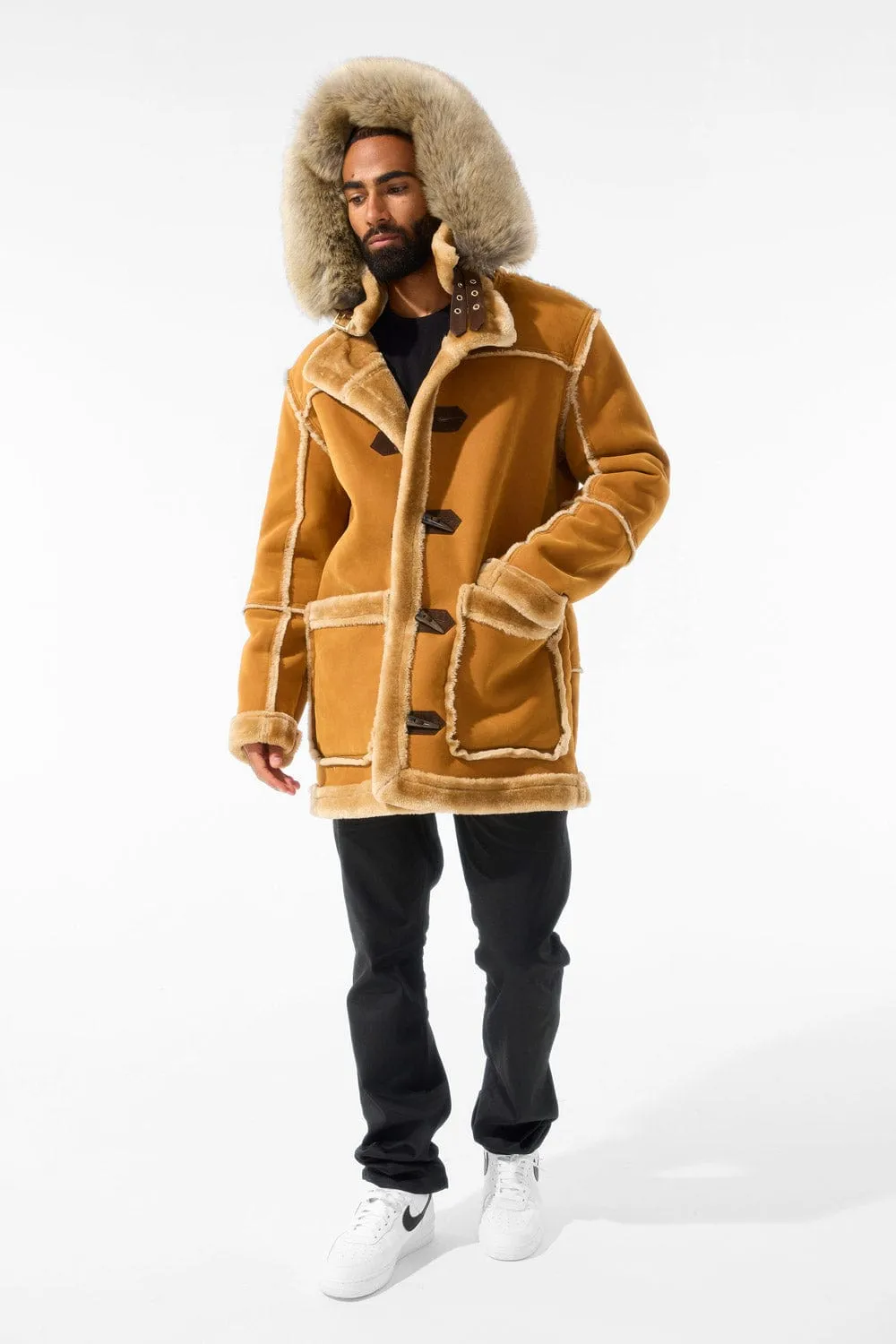 Denali Shearling Jacket (Cognac)