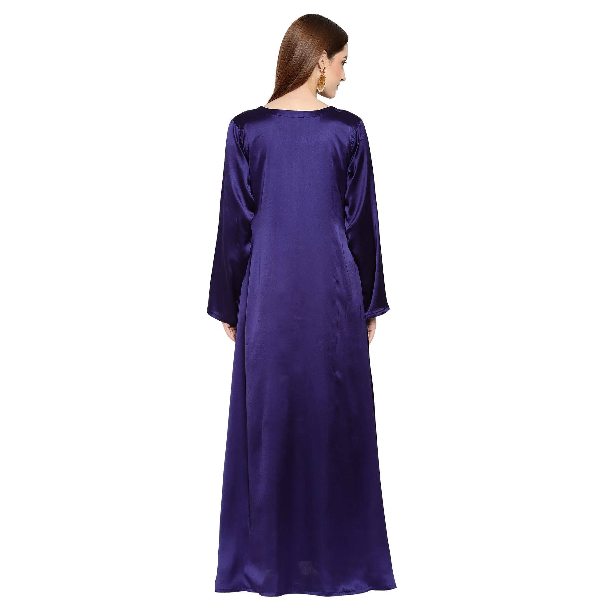 Designer Velvet Kaftan Wedding Dress