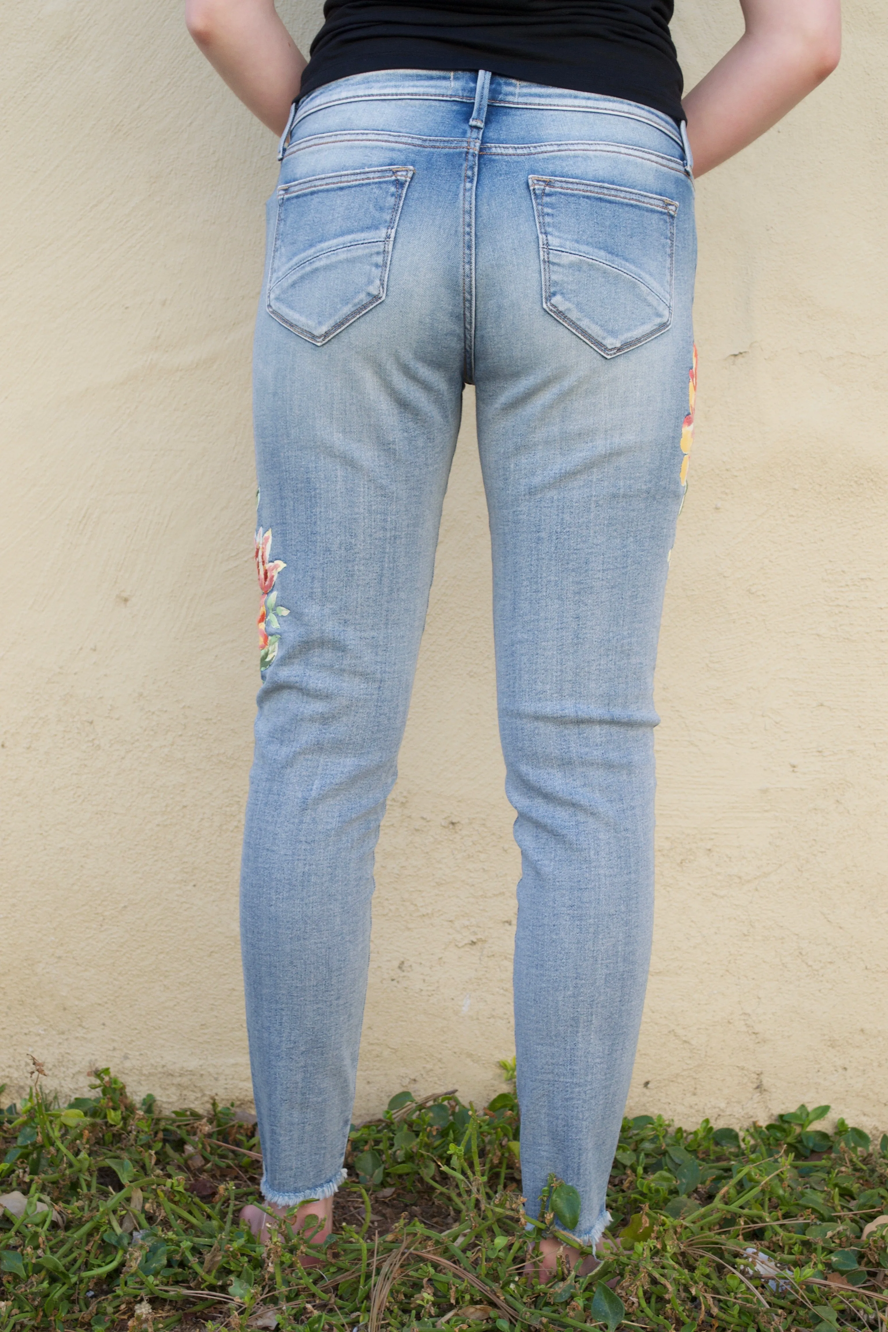 Driftwood Beau Orange Aster Jeans