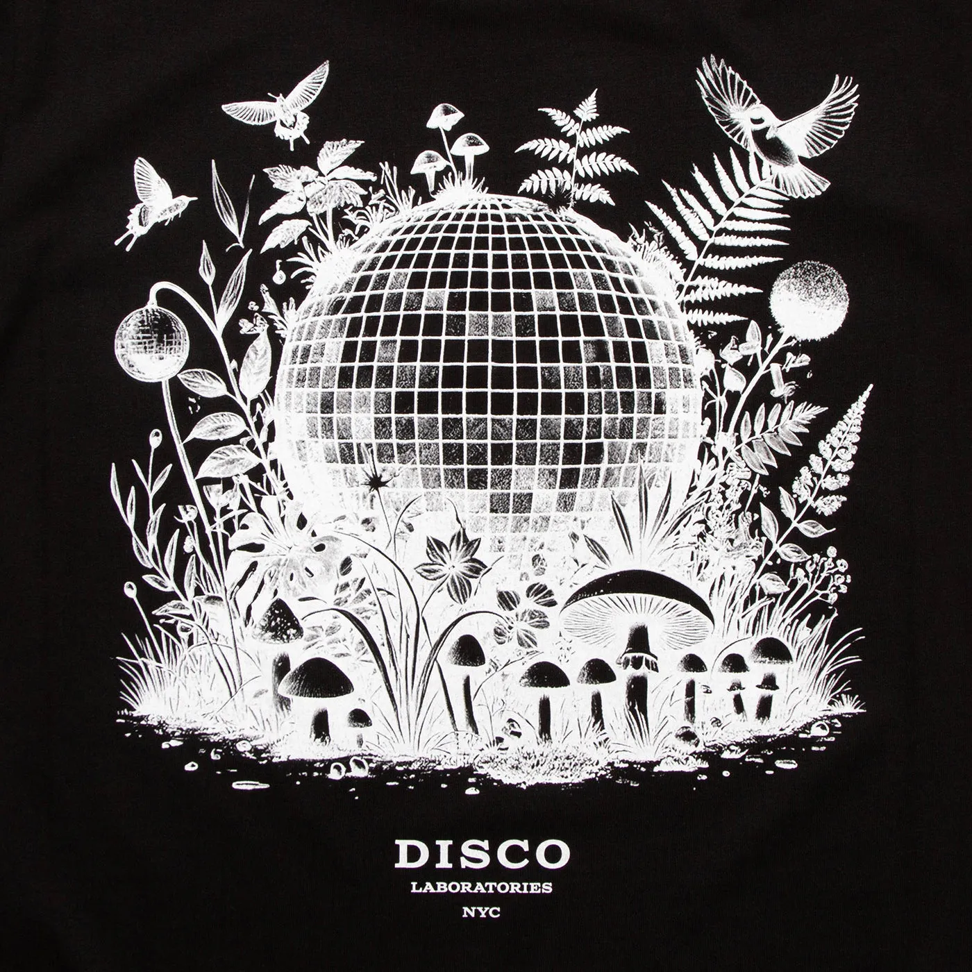 Ecology Disco Labs NYC Back Print - Tshirt - Black