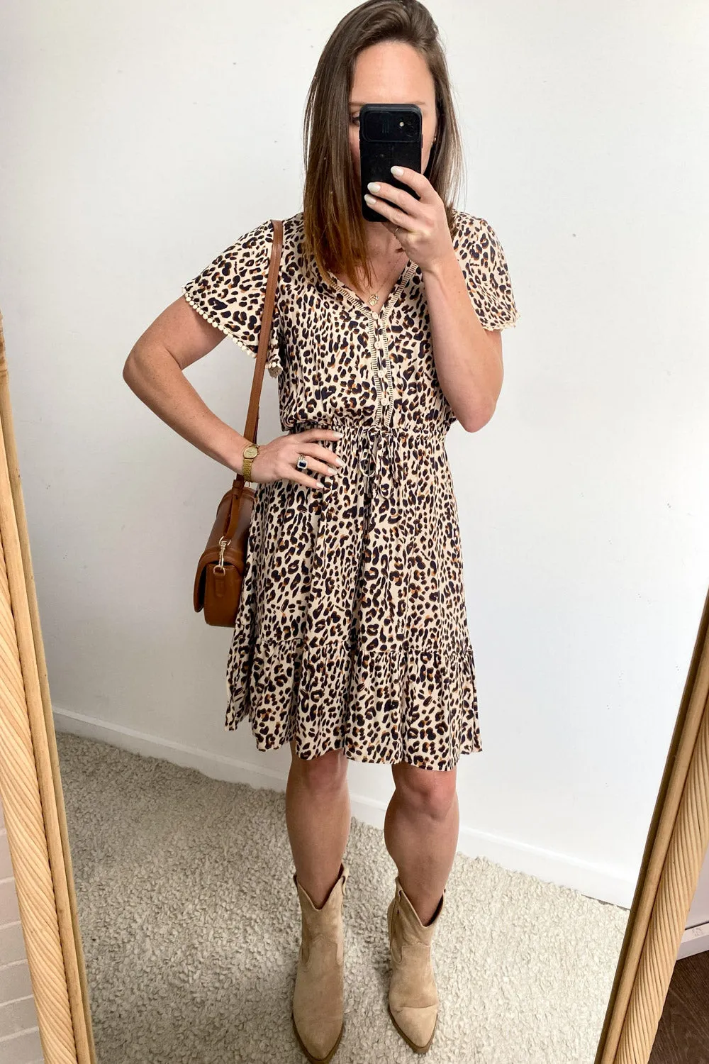 Erin Print Dress