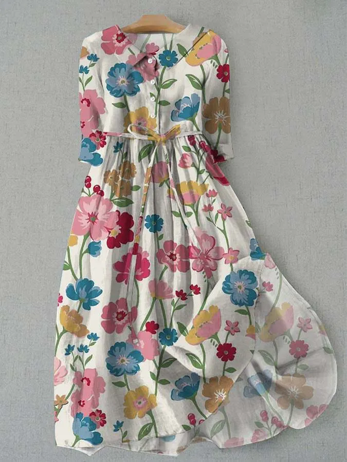 European & American Bohemian Summer Swing Dress