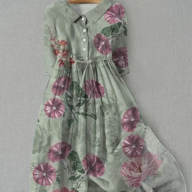 European & American Bohemian Summer Swing Dress