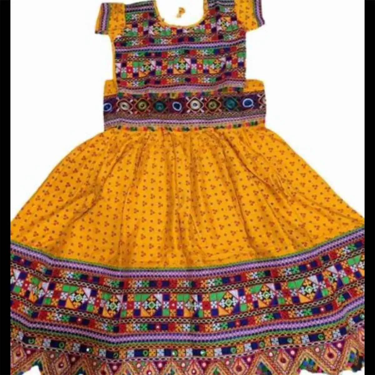 Fancydresswale Gujrati lehenga chaniya choli for Navrata readymade garba dance dress- Full size