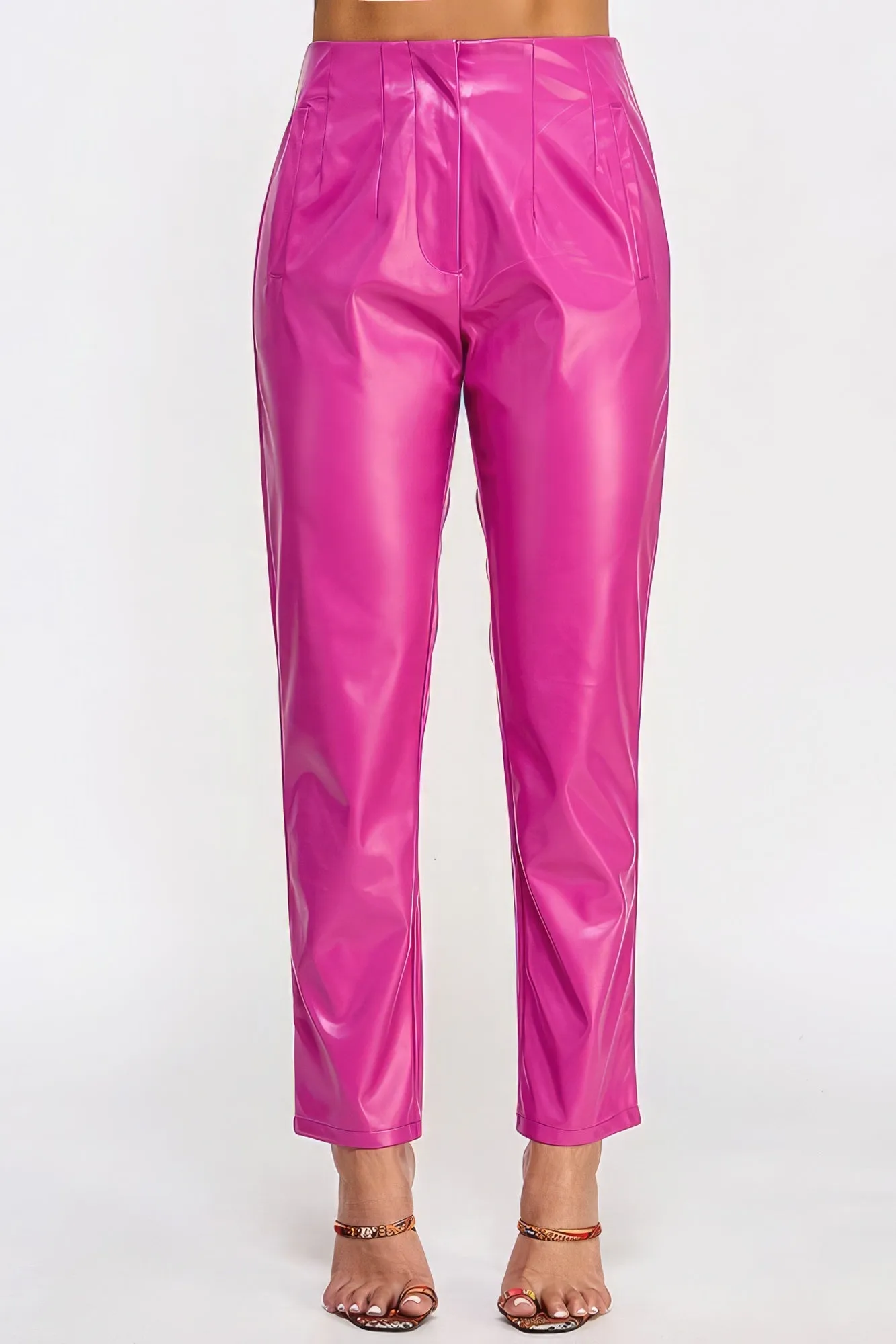 Faux Leather Pants