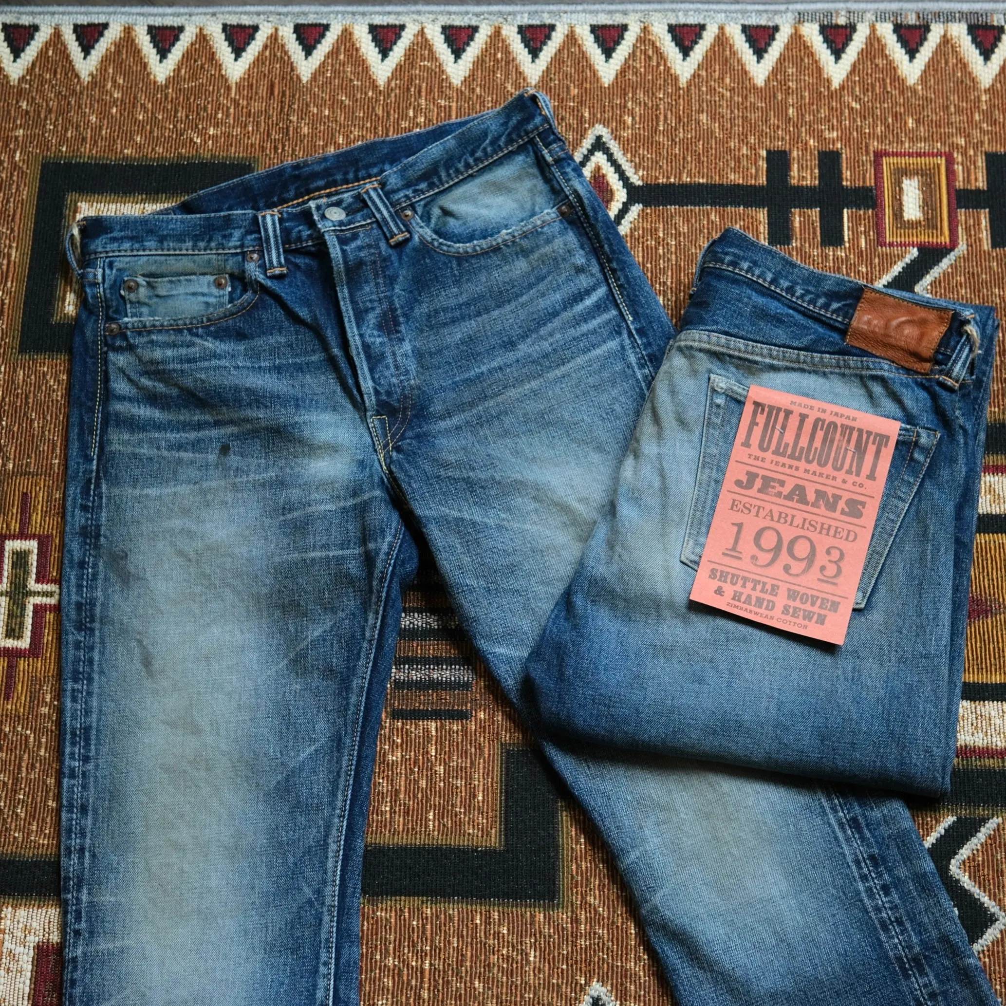 FULL COUNT 1101 Jeans (Fear Of Dark)