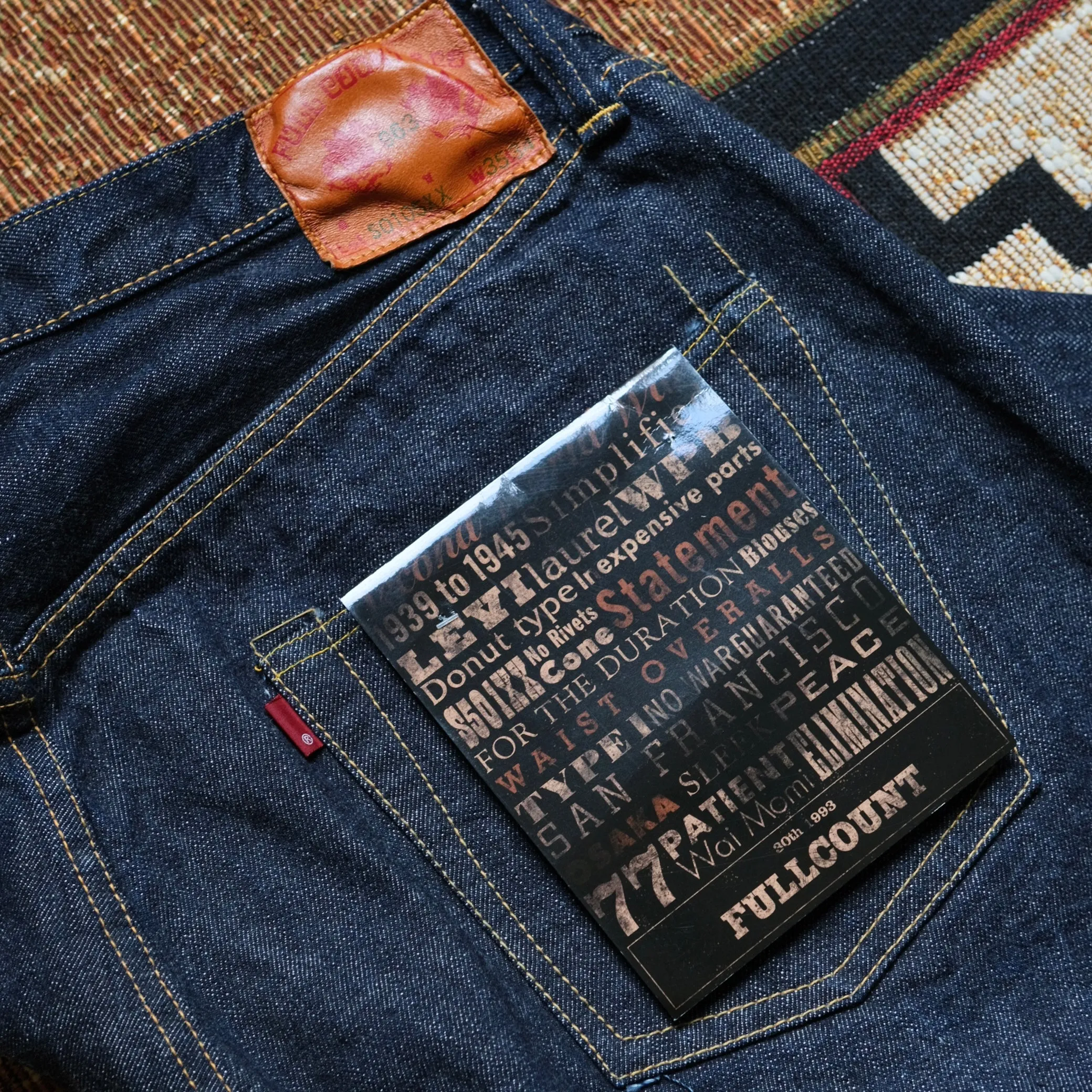 FULL COUNT WWII Model Jeans (S0105XX)