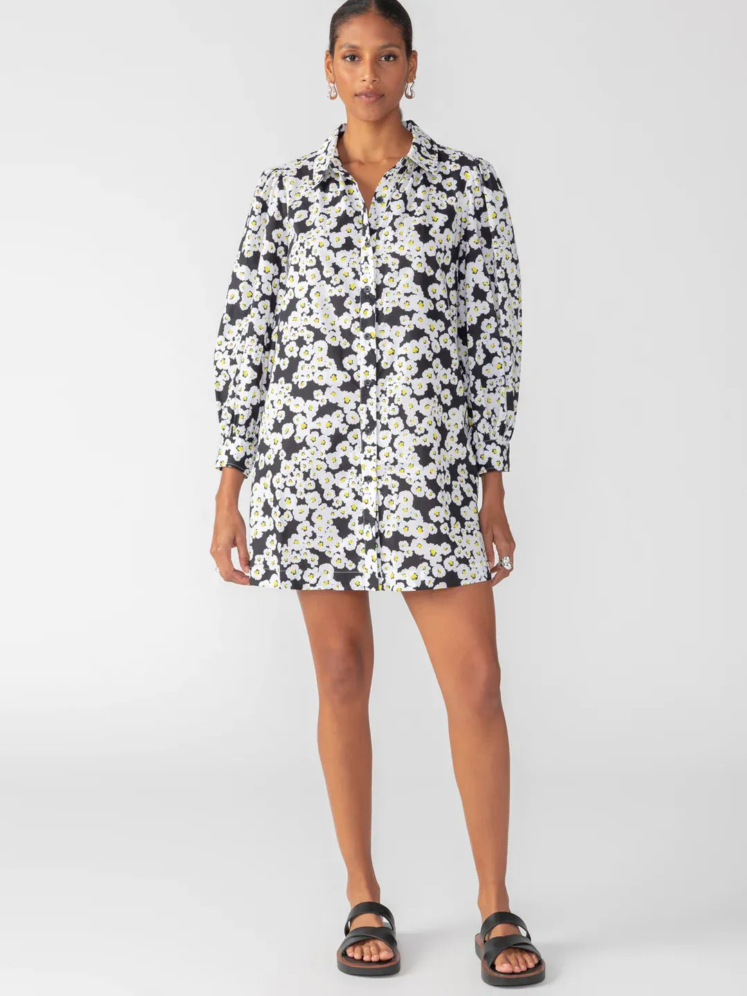 Full Sleeve Easy Shirt Dress