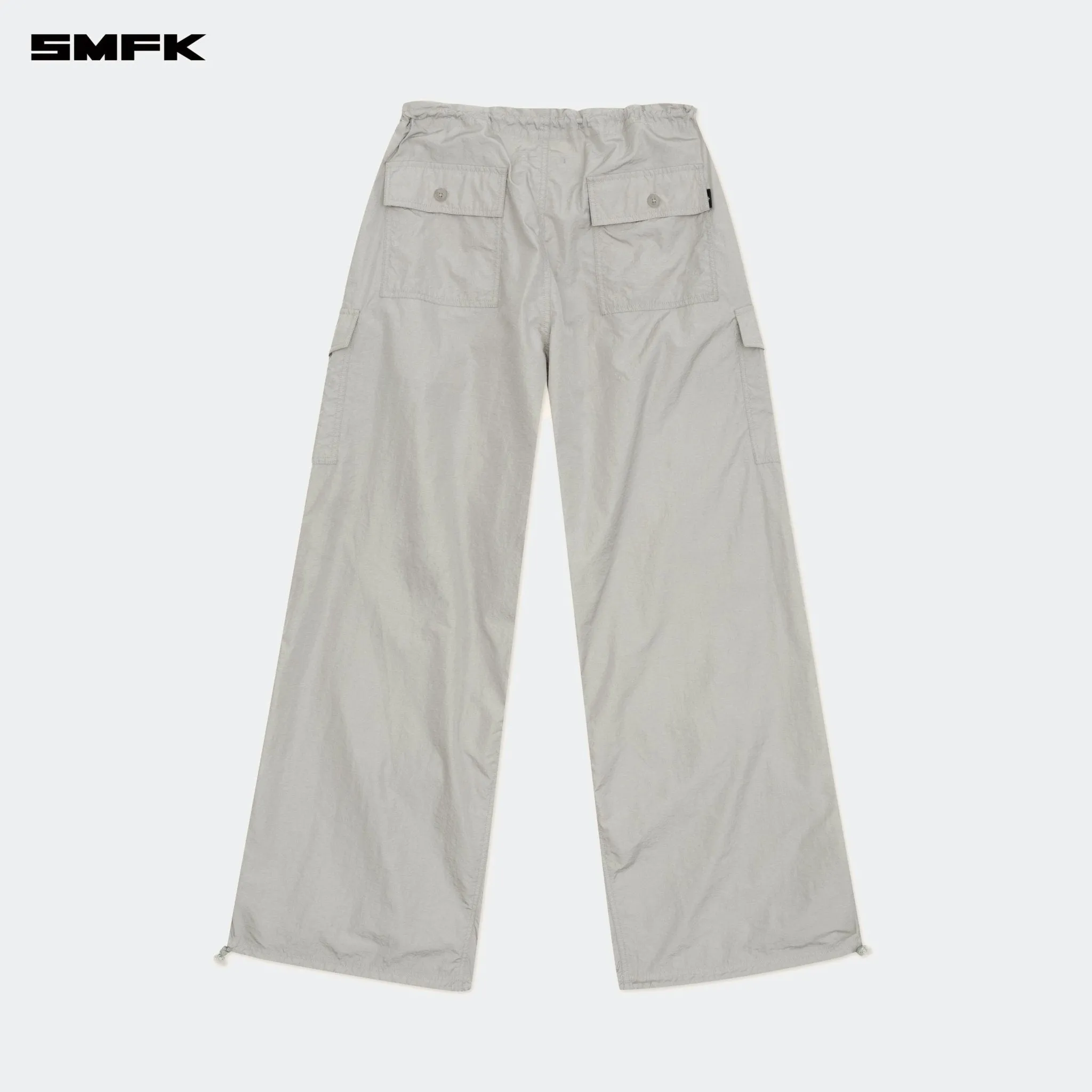 FUTURE Storm Hunting Loose Paratrooper Pants Silver